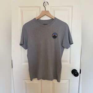 Patagonia Gray Logo Graphic Tee